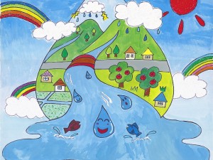 第12回「水をたいせつに」絵画コンクール受賞作品決定 | [ 福岡県民